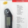 Digital Dual Input Digital Thermometer: 302 ° F, Stainless Steel Probe Sensor