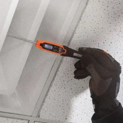 Digital Panel Thermometer: 482 ° F, Stainless Steel Probe Sensor
