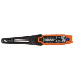 Digital Panel Thermometer: 482 ° F, Stainless Steel Probe Sensor