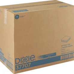 Dixie 1/4-Fold 1-Ply Luncheon Napkin, 12.5