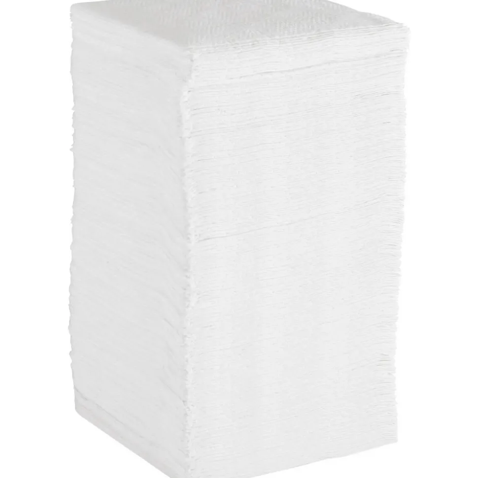 Dixie 1/4-Fold 1-Ply Luncheon Napkin, 12.5" X 11.5", White
