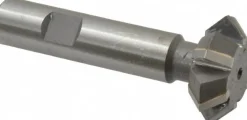 Double Angle Milling Cutter: 90 °, 1-3/8" Cut Dia, 1/2" Cut Width, 5/8" Shank Dia, Carbide Tipped