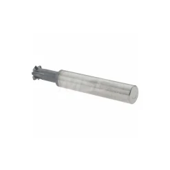 Double Angle Milling Cutter: 90 °, 3/8" Cut Dia, 1/8" Cut Width, 3/8" Shank Dia, Solid Carbide
