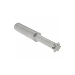 Double Angle Milling Cutter: 90 °, 1/2" Cut Dia, 0.187" Cut Width, 1/2" Shank Dia, Solid Carbide
