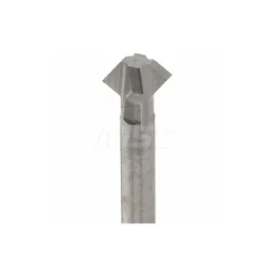 Double Angle Milling Cutter: 90 °, 1/8" Cut Dia, 0.062" Cut Width, 1/8" Shank Dia, Solid Carbide