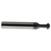 Double-Angle Cutters: Connection Type: Shank; Cutter Material: Solid Carbide; Included Angle: 90.00; Cutter Diameter (Decimal Inch): 0.3750