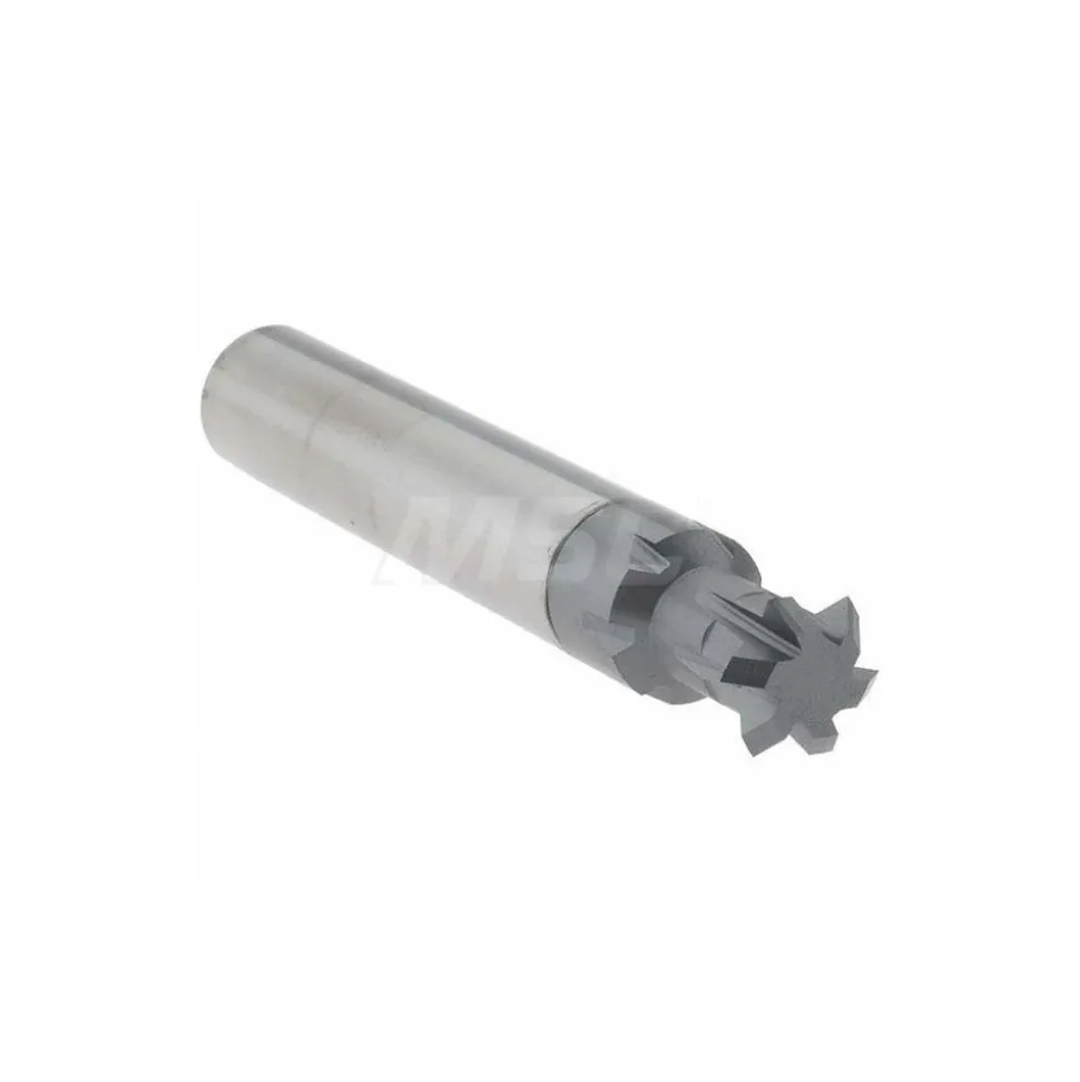 Double Angle Milling Cutter: 90 °, 3/8" Cut Dia, 1/8" Cut Width, 3/8" Shank Dia, Solid Carbide