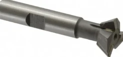 Dovetail Cutter: 60 °, 3/4" Cut Dia, 1/4" Cut Width, Carbide Tipped