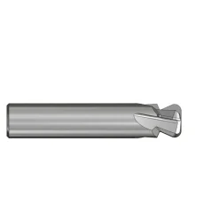 Dovetail Cutter: 48 °, 1/8" Cut Dia, Solid Carbide