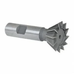 Dovetail Cutter: 60 °, 1-3/8" Cut Dia, 9/16" Cut Width, Cobalt