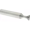 Dovetail Cutter: 60 °, 1/4" Cut Width, Solid Carbide