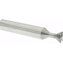Dovetail Cutter: 60 °, 1/4" Cut Width, Solid Carbide