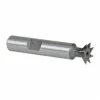 Dovetail Cutter: 45 °, 1/2" Cut Dia, 1/8" Cut Width, High Speed Steel