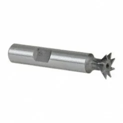 Dovetail Cutter: 45 °, 1/2" Cut Dia, 1/8" Cut Width, High Speed Steel