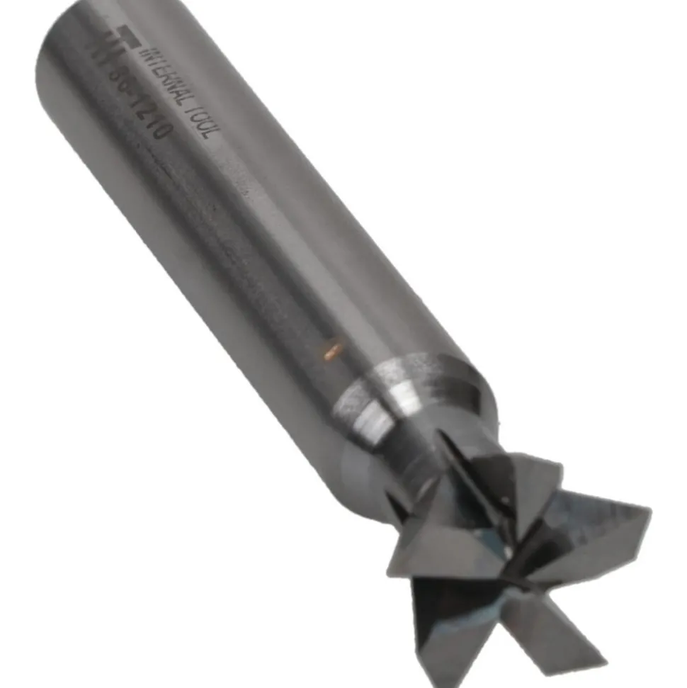 Dovetail Cutter: 60 °, 3/4" Cut Dia, 0.312" Cut Width, Solid Carbide