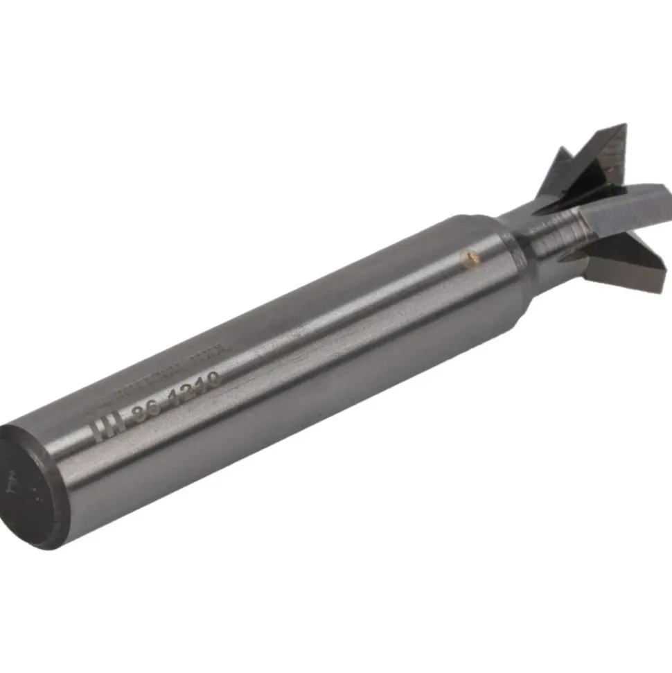 Dovetail Cutter: 60 °, 3/4" Cut Dia, 0.312" Cut Width, Solid Carbide