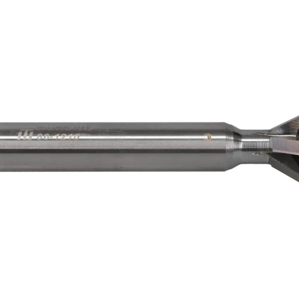 Dovetail Cutter: 60 °, 3/4" Cut Dia, 0.312" Cut Width, Solid Carbide