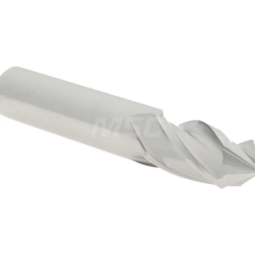 Drill Mill: 1/2" Dia, 1" LOC, 4 Flutes, 90 ° Point, Solid Carbide