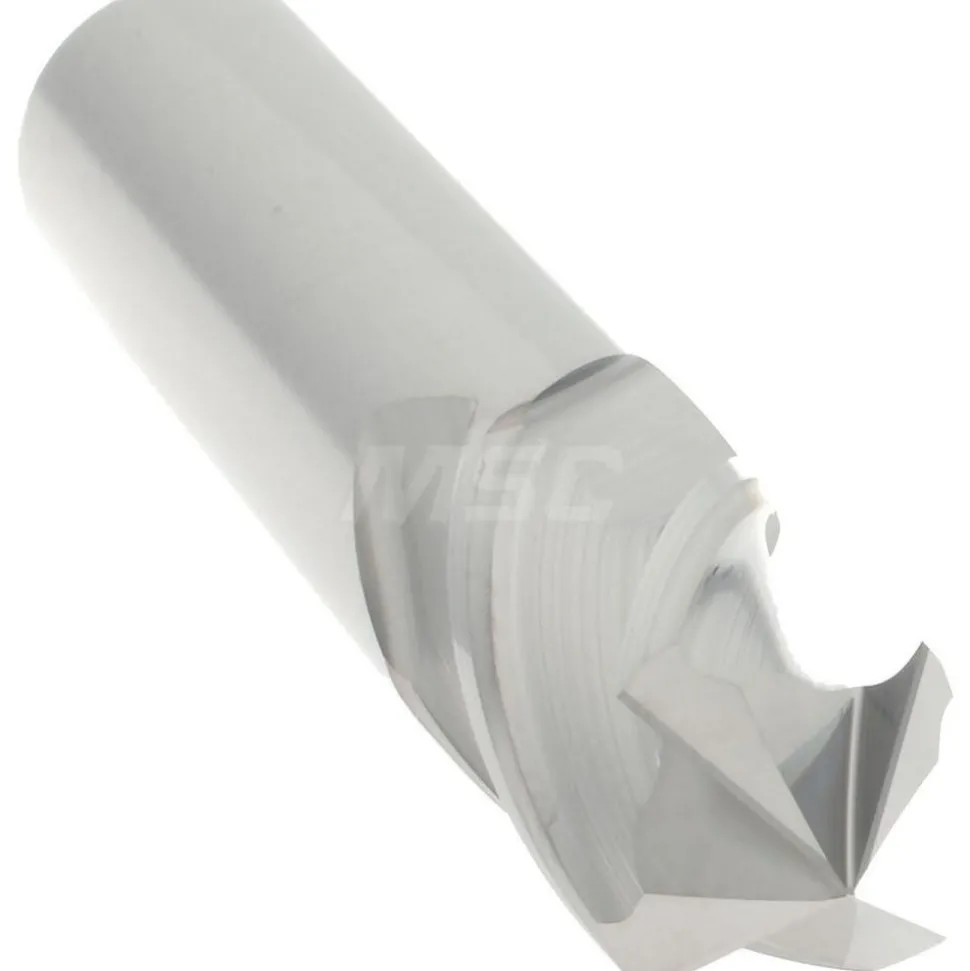 Drill Mill: 1/2" Dia, 1" LOC, 4 Flutes, 90 ° Point, Solid Carbide