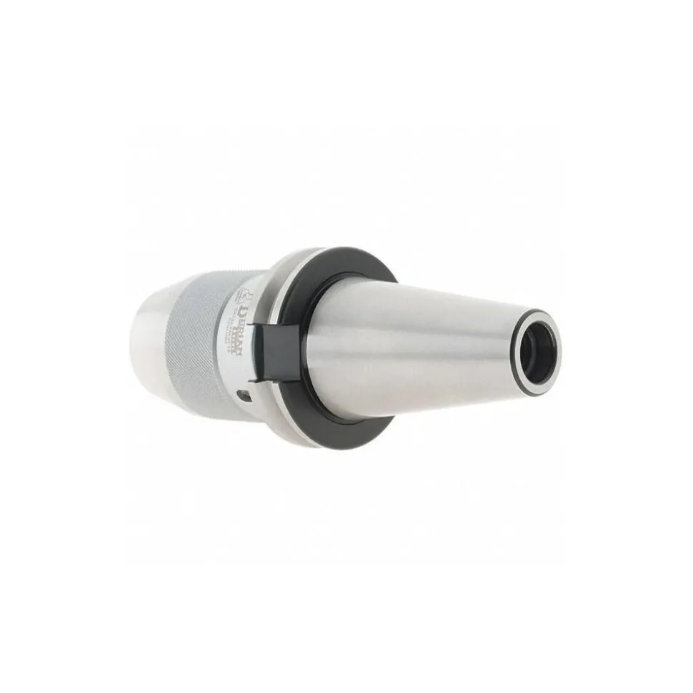 Drill Chuck: 1/2" Capacity, Integral Shank Mount, CAT40