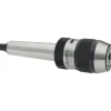 Drill Chuck: 1/8 to 5/8" Capacity, Integral Shank Mount, 4MT