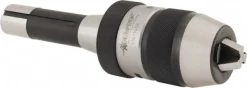 Drill Chuck: 1/32 to 1/2" Capacity, Integral Shank Mount, R8