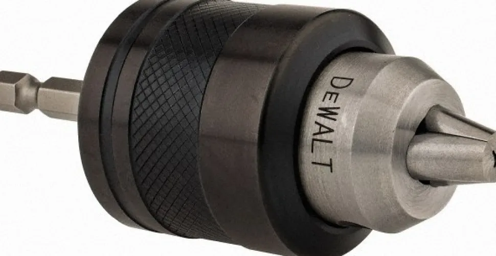 Drill Chuck: 1/16 to 3/8" Capacity, Integral Shank Mount, 1/4 in