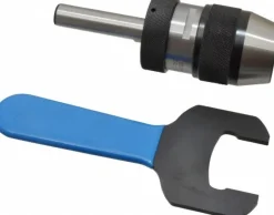 Drill Chuck: 1/32 to 1/2" Capacity, Integral Shank Mount