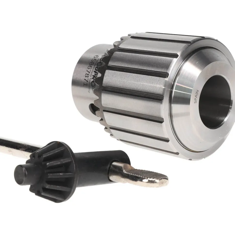 Drill Chuck: 3/16 to 3/4" Capacity, Tapered Mount, JT4