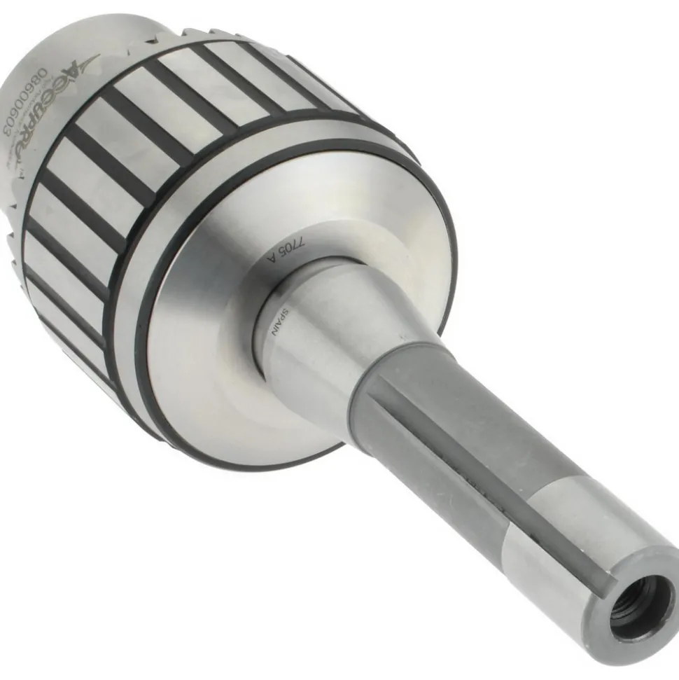 Drill Chuck: 1/8 to 3/4" Capacity, Tapered Mount, JT4
