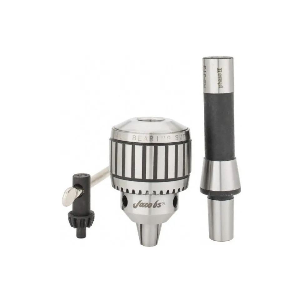 Drill Chuck: 0 to 1/2" Capacity, Tapered Mount, JT3