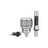 Drill Chuck: 1/8 to 5/8" Capacity, Tapered Mount, JT3