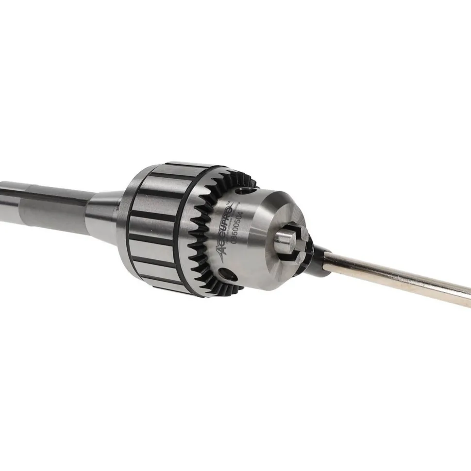 Drill Chuck: 1/16 to 5/8" Capacity, Tapered Mount, JT3