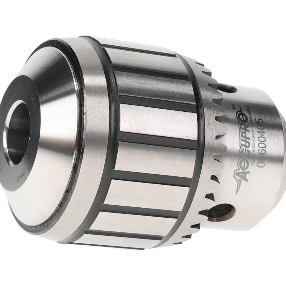 Drill Chuck: 1/16 to 1/2" Capacity, Tapered Mount, JT6