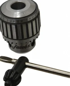 Drill Chuck: 0 to 1/4" Capacity, Tapered Mount, JT2