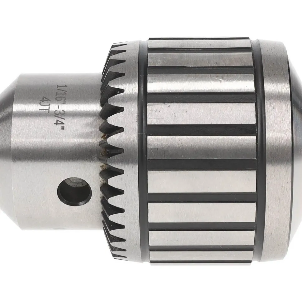 Drill Chuck: 3/64 to 3/4" Capacity, Tapered Mount, JT4