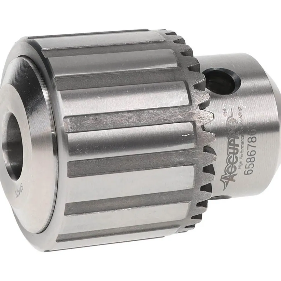 Drill Chuck: 1/32 to 1/2" Capacity, Tapered Mount, JT33