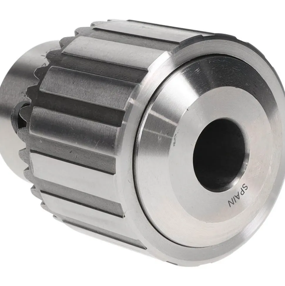 Drill Chuck: 1/32 to 1/2" Capacity, Tapered Mount, JT33