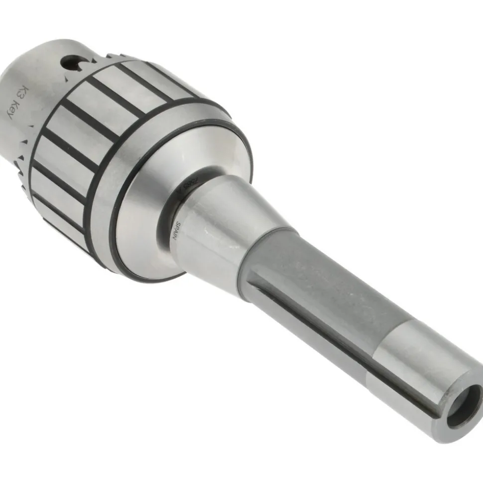 Drill Chuck: 1/32 to 1/2" Capacity, Tapered Mount, JT3