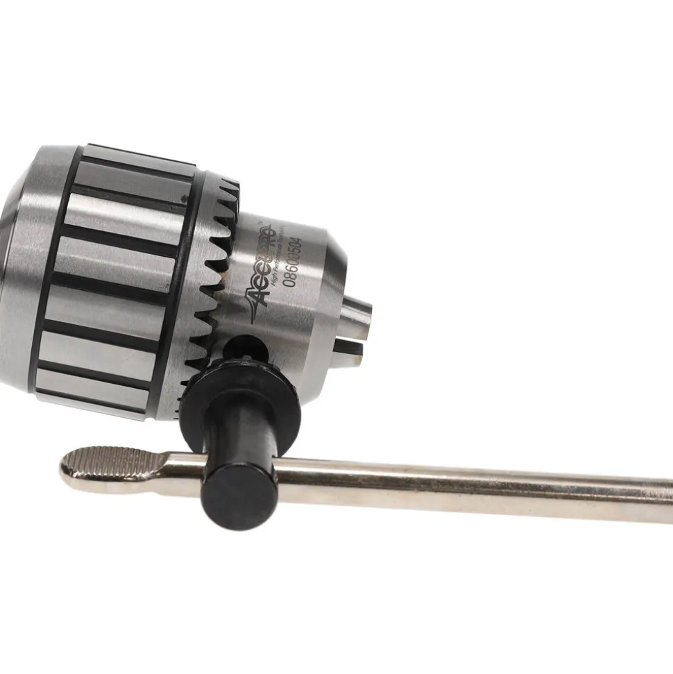 Drill Chuck: 1/16 to 5/8" Capacity, Tapered Mount, JT3