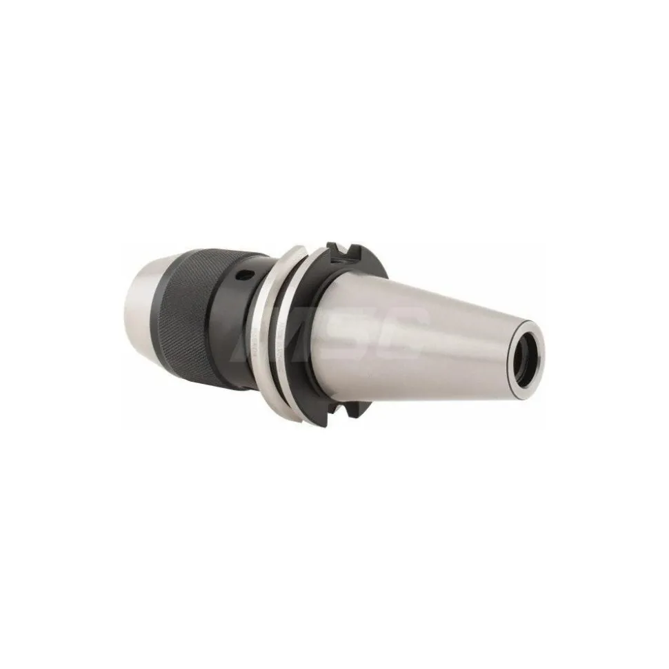 Drill Chuck: 1.00 to 13.00 mm Capacity, Integral Shank Mount, CAT40