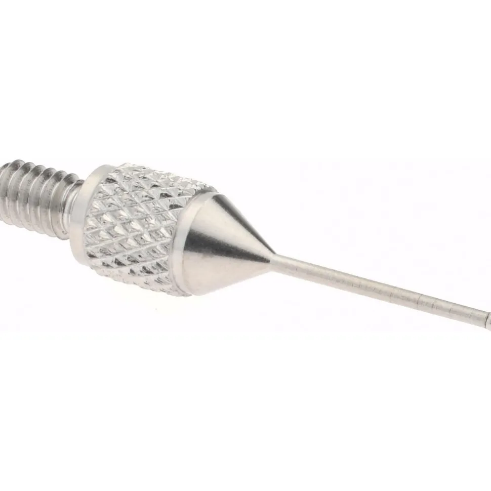 Drop Indicator Ball Needle Contact Points: #4-48 Thread, 0.7500" Point Length, Chrome Alloy Steel