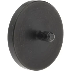 Drop Indicator Flat Button Contact Points: #4-48 Thread, 0.0940" Point Length, Black Oxide Steel