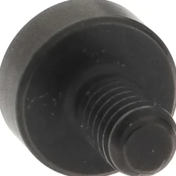 Drop Indicator Flat Button Contact Points: #4-48 Thread, 0.0940" Point Length, Black Oxide Steel