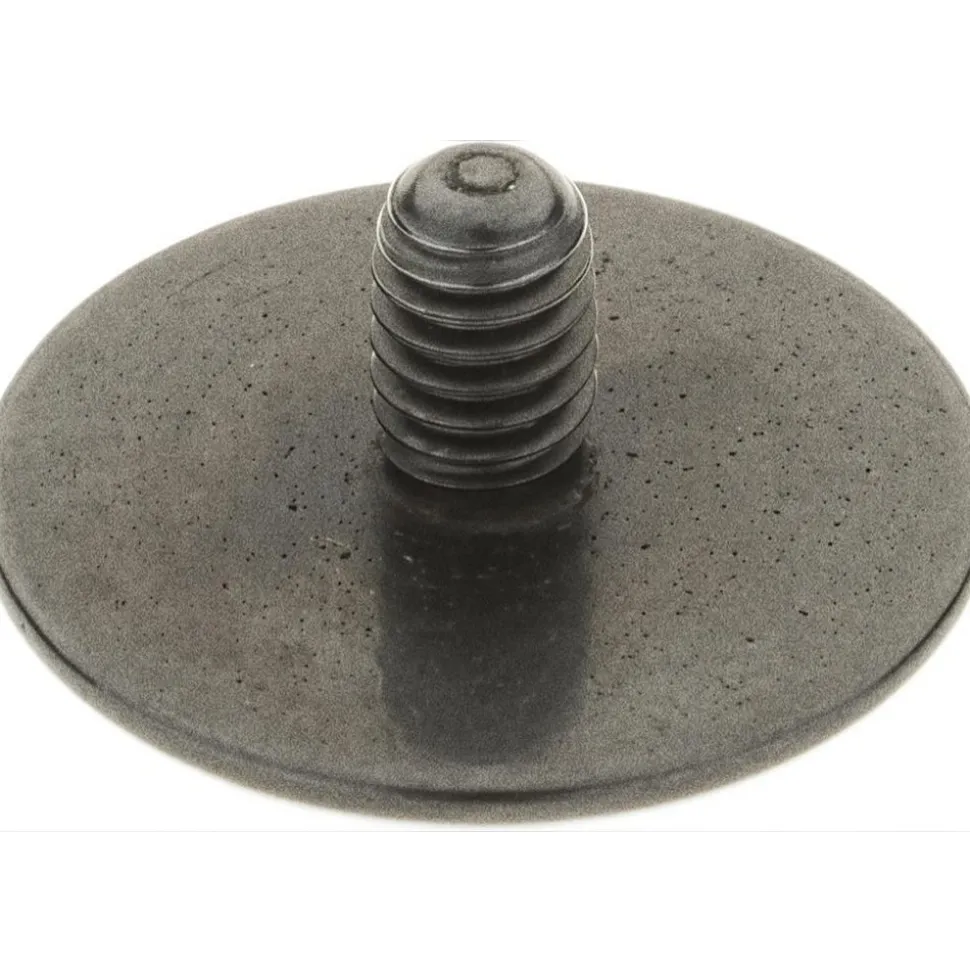 Drop Indicator Radius Button Contact Points: #4-48 Thread, 0.2500" Point Length, Black Oxide Steel