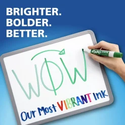 Dry Erase Markers & Accessories: Color: Blue; Tip Type: Fine; Marker Cap: Capped