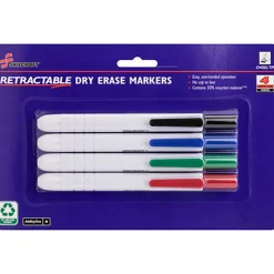 Dry Erase Markers & Accessories: Color: Red, Blue, Black, Green; For Use With: Dry Erase Boards