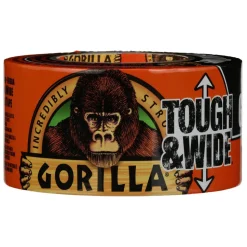 Duct Tape: 2-7/8" Wide, 75' Long, 17 mil Thick, Polyethylene Cloth