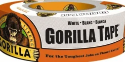 Duct Tape: 1-7/8" Wide, 30 yd Long, 17 mil Thick, Cotton/Polyester Blend Cloth