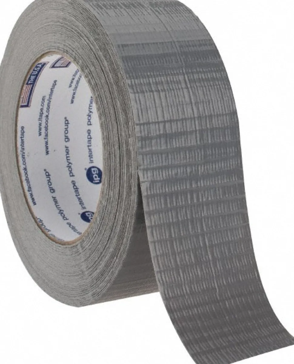 Duct Tape: 2" Wide, 55 yd Long, 7 mil Thick, Polyethylene Foam
